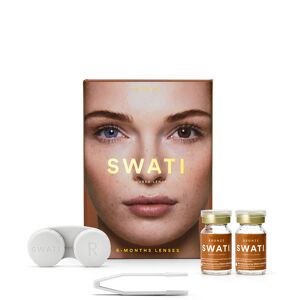 Swati Cosmetics Coloured Lenses Bronze, 6 Mdr.