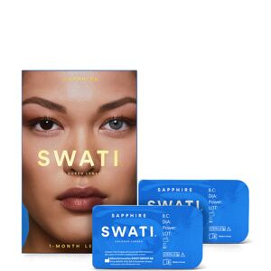 Swati Cosmetics Coloured Lenses Sapphire, 1 Md.