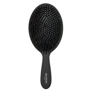 Balmain Luxury Spa Brush, en luksuriøs børste med ornehår, sort