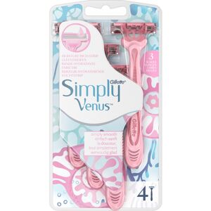 Gillette Simply Venus Single Razor 4 Pieces