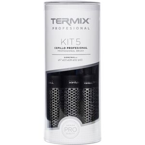 TERMIX Børster & kamme Rundbørster Professional 5-Pack Hjulbørste Ø17 + Hjulbørste Ø23 + Hjulbørste Ø28 + Hjulbørste Ø28 + Hjulbørste Ø32 + Hjulbørste Ø43