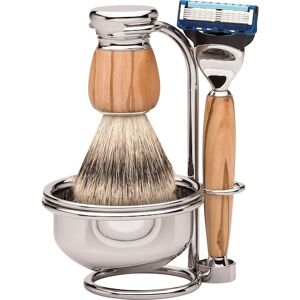 ERBE Shaving Shop Barbersæt Barbersæt Milano Fusion Gillette Fusion oliventræ + barberkost oliventræ + holder + barber-sæbeskål