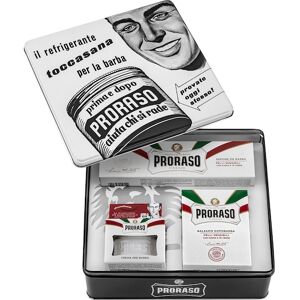 Proraso Pleje til ham Sensitive Gavesæt White Sensitive Pre-Shave Creme 100 ml + White Sensitive Rasiercreme 150 ml + White Sensitive After Shave Balsam 100 ml