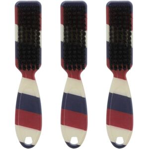 LD 3 stk. Soft Beard Fade Brush Ergonomisk Håndtag Beard Styling Rengøringsbørste til Beauty Salon Home ++/