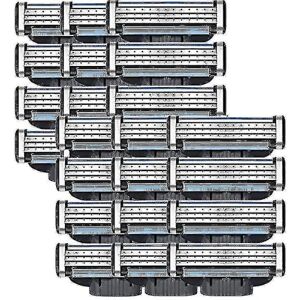 Mach 3 barberblade Refills 24stk, barberblade til mænd