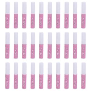 30 stk 2g super stærk neglelim Professionel nail art manicure neglelim (6,7x0,9cm, hvid)