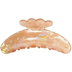 By Bangerhead Butterfly Hair Clip Beige Marble