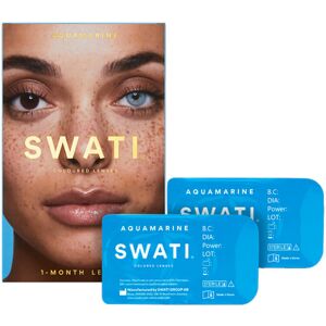 SWATI Cosmetics 1 måneds Kontaktlinser Aquamarine