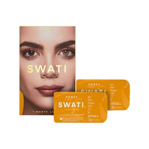 SWATI Cosmetics 1 måneds Kontaktlinser Honey