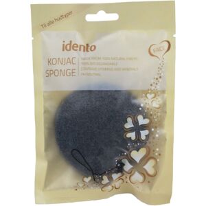 Idento Konjac Svamp Grå 100% Natural Fibers