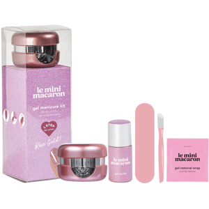 Le Mini Macaron Gel Manicure Kit Rose Gold (U) 10 ml