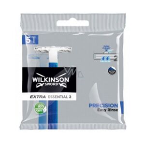 Wilkinson Sword Extra Essential 2 - Precision Easy Rinse   5 stk.