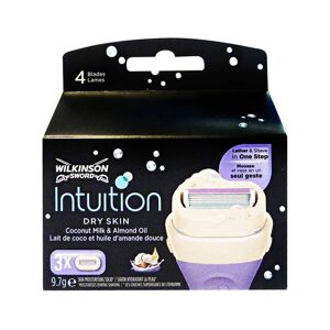 Wilkinson Sword Intuition Blades Dry Skin 3pak   3 stk.