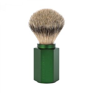 Mühle x Mark Braun Silvertip Badger Barberkost, 21 mm, Hexagon, Aluminium Forest