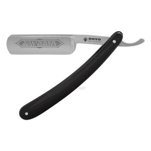 Dovo Solingen Dovo Straight Razor 6/8, Round nose, Best Quality, Sort