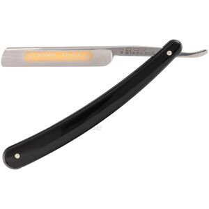 Dovo Solingen Dovo Straight Razor 3/8, French nose, INOX, Sort