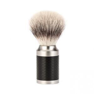 Mühle Silvertip Fibre® Barberkost, 21 mm, Rocca, Rustfrit stål