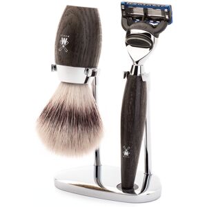 Mühle barbersæt med Skraber, Fibre Barberkost og Holder, Kosmo, Moseeg