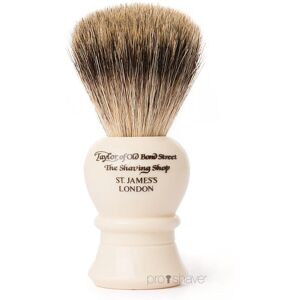 Taylor Of Old Bond Street Barberkost, Pure Badger, Traditional, M, Ivory