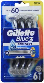 Gillette Blue 3 Comfort Maquinillas Afeitar 6uds