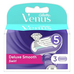 Gillette Venus Deluxe Smooth Swirl Razor Blades 3 kpl