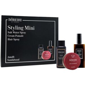 Nõberu Noberu Styling Mini: HairSpray, Saltwater & Cream Pomade (80 + 100 + 100 ml)