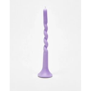 - Grande bougie torsadÃ©e - Lilas-Violet Violet No Size unisex