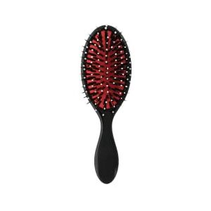 Franck Provost Mini brosse pneumatique avec coussin rouge Brosse de sac Brosse à cheveux Brosse picots mixtes nylon et sanglier Brosse à poils de sanglier - Publicité