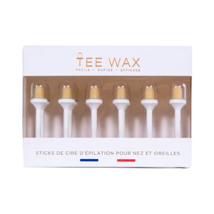 Sticks de Cire d'Epilation Nez Oreilles Tee Wax x12