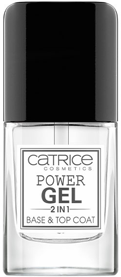 Catrice Ongles Power Gel 2 en 1 Base & Top Coat 10,5ml