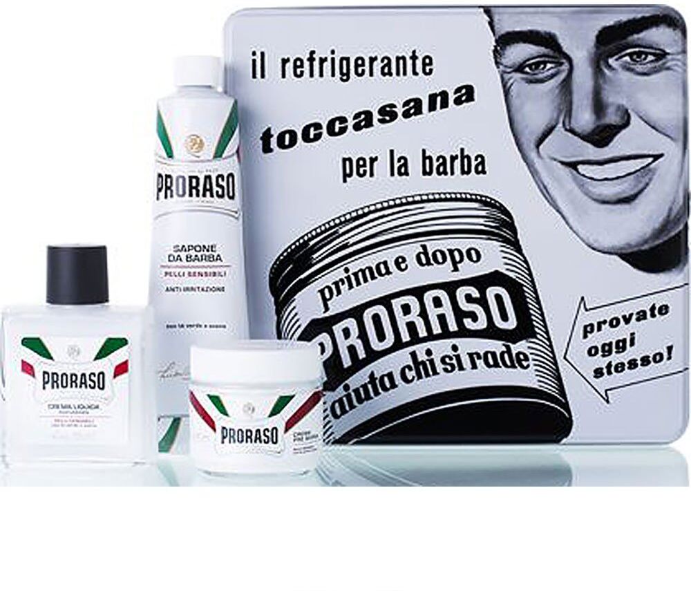 Proraso Set Vintage Selection Toccasana Shaving Gel Blanc Homme Blanc One Size male