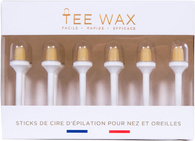 Sticks de Cire d'Epilation Nez Oreilles Tee Wax x12