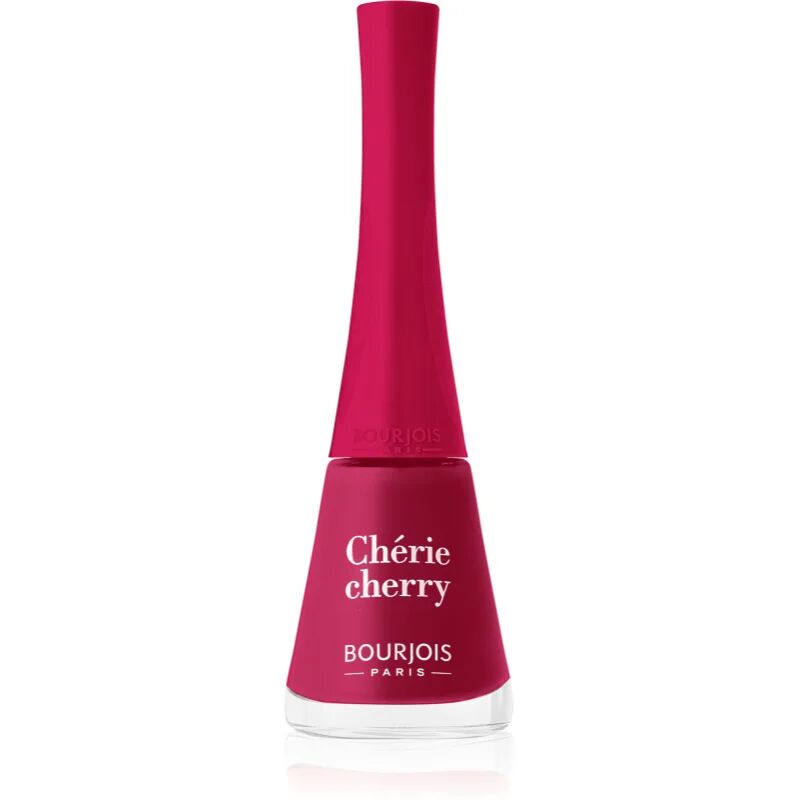Bourjois 1 Seconde Quick - Drying Nail Polish Shade 008 Chérie Cherry 9 ml