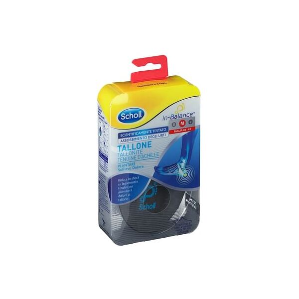 scholls scholl plantare tallone m 2 pezzi