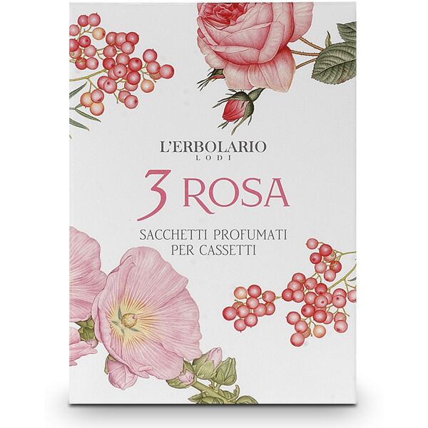 l'erbolario srl 3 rosa sacchetto cassetto