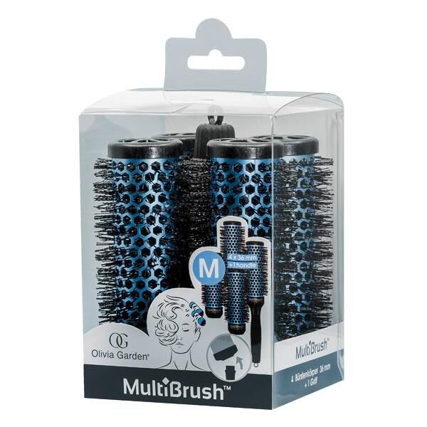 olivia garden multibrush set blau, Ø 36 mm