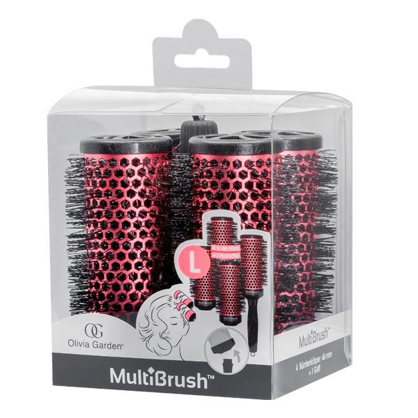 olivia garden multibrush set rot, Ø 46 mm