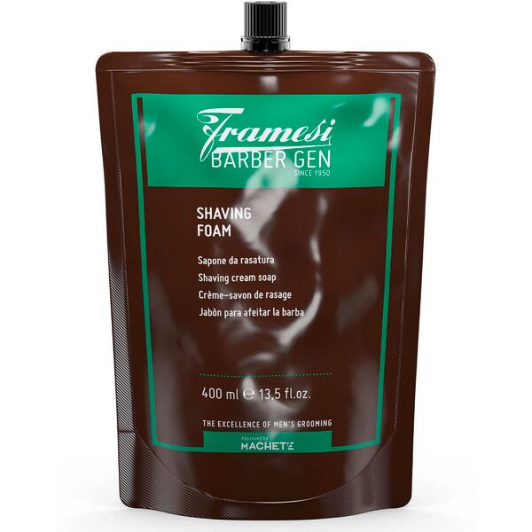 framesi barber gen shaving foam 400 ml