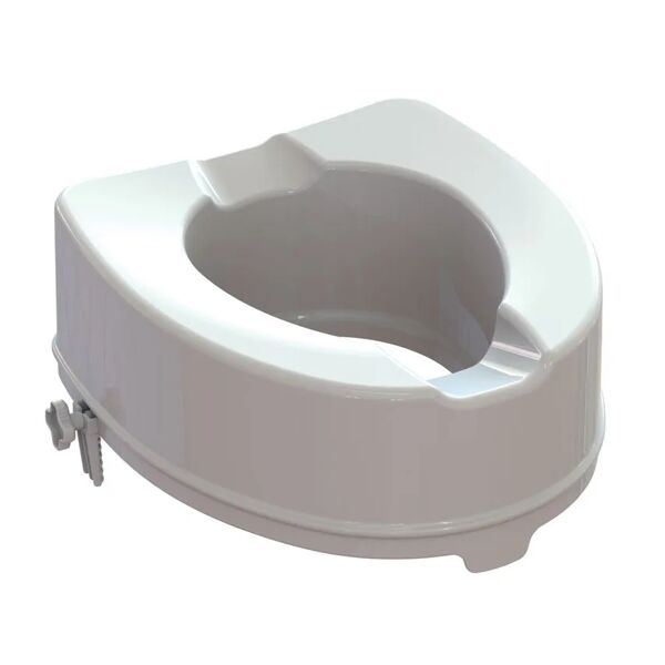 gima rialzo wc con sistema di fissaggio - 14 cm