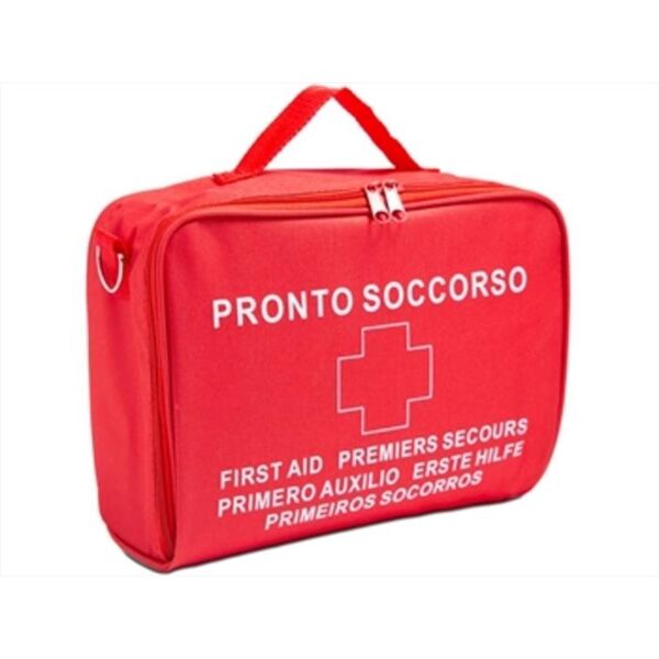 gima borsa per kit pronto soccorso-rosso