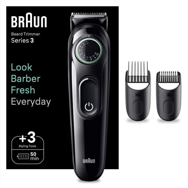 braun regolabarba bt3411-nero