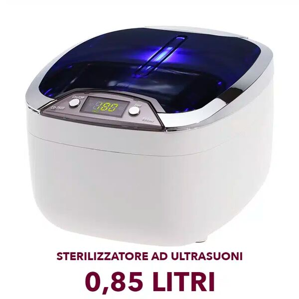 sterilizzatore ad ultrasuoni per estetista, pulizia e sterilizzazione degli strumenti per centro estetico 0.8 litri 55w
