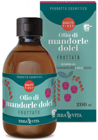 Erba Vita Olio Mandorle Dolci Profumato Fruttato