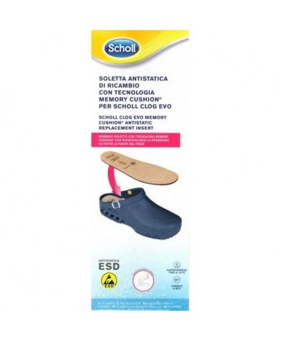 Scholl Clog Evo Soletta A-Static42/43