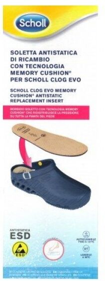 Scholl Clog Evo Mem Cus Uni Tau 43 44