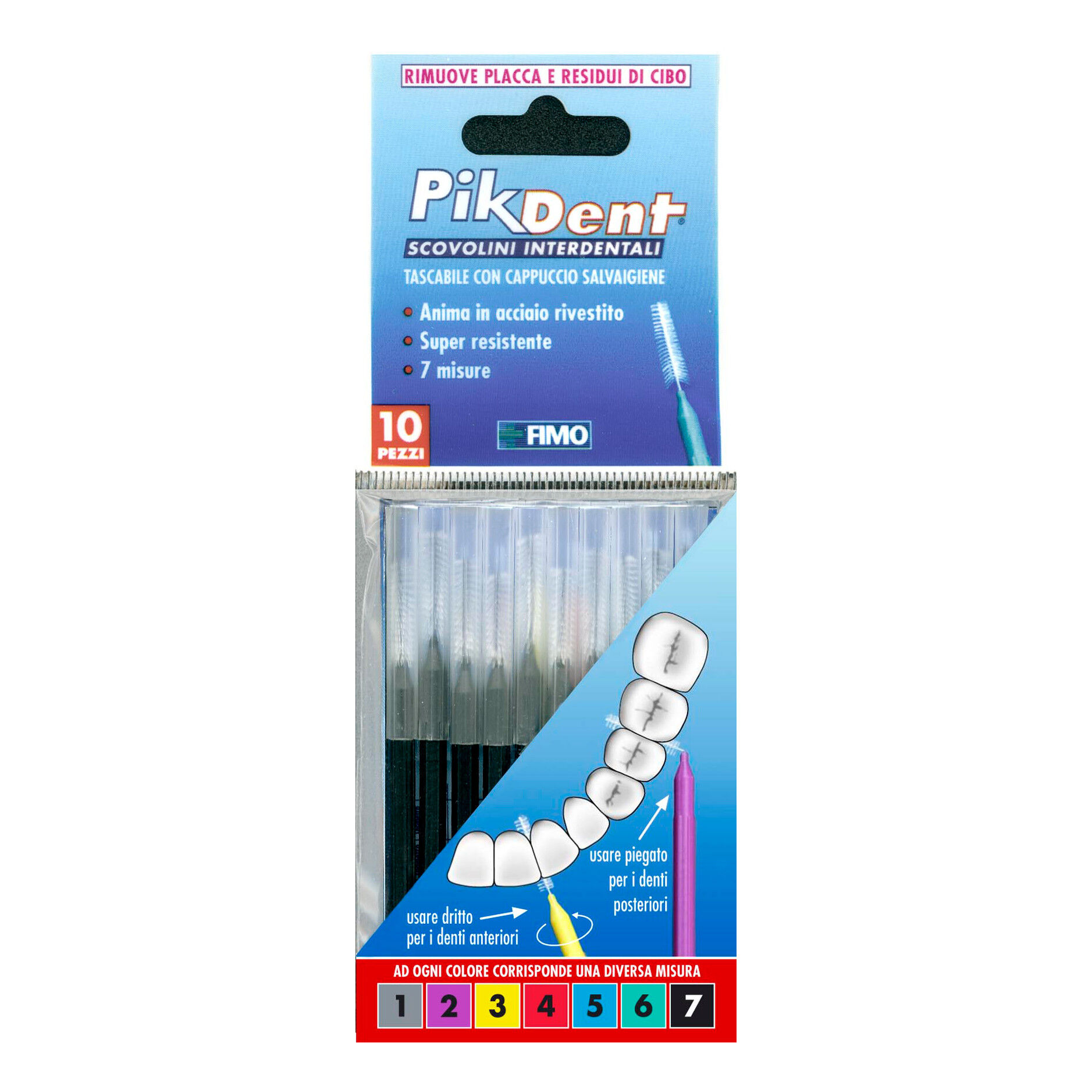 Fimo Srl Pikdent Scov.7 Nero 1,2mm 10pz