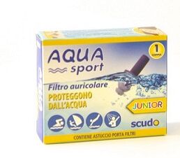 Earplug Aquasport Junior Tappi Auricolari Bambini 2 Pezzi