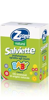 Ibsa Zcare Natural Salviettine Baby Repellenti 10 Pezzi