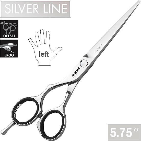 Jaguar Silver Line Forbici per capelli CJ4 Plus sinistra 5¾""