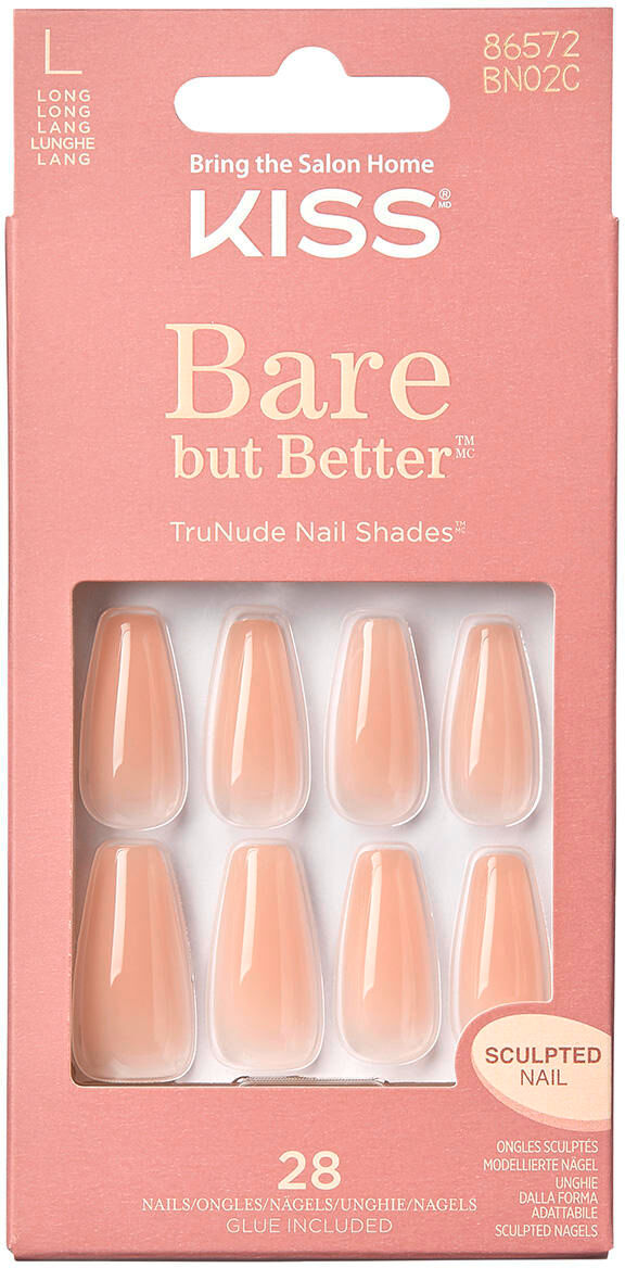 KISS Bare but Better Nails - Nude Drama